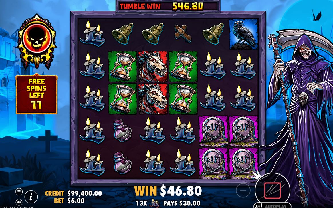 Free Spins: snurrar kvar och ackumulerad multiplikator