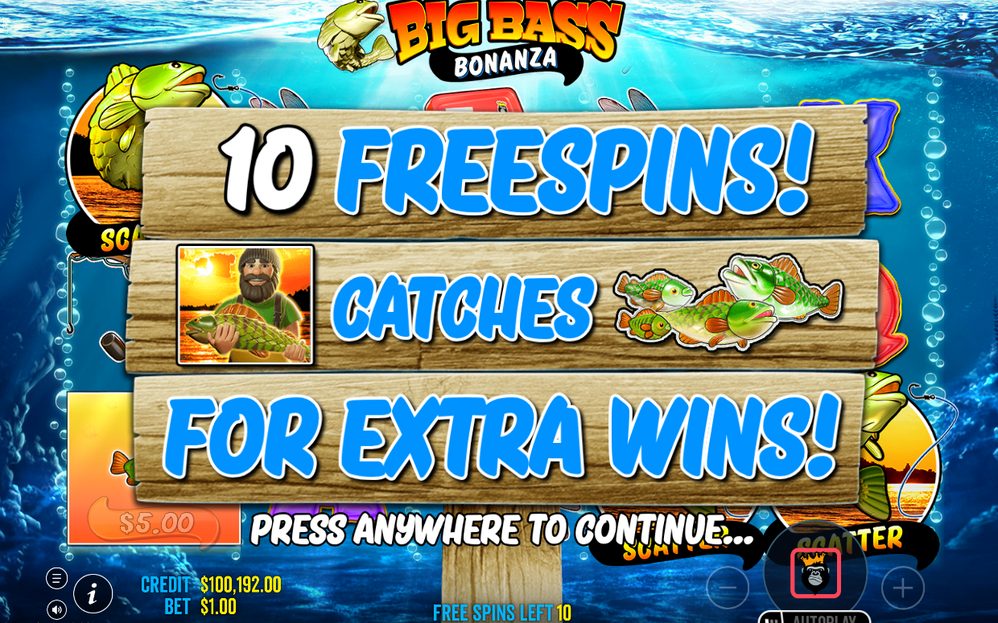 Räknaren för Wild under Free Spins