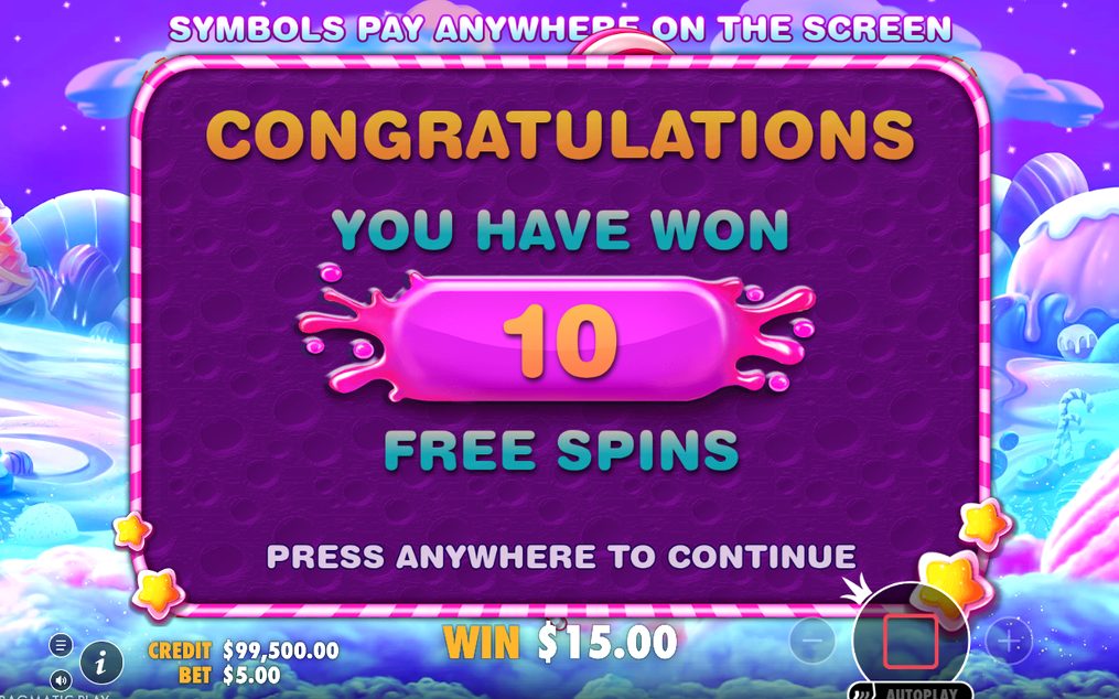Free spins-läget med sina egna multiplikatorer